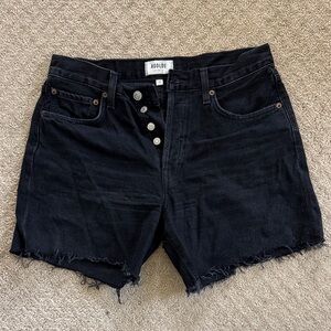 Like new AGOLDE Parker denim shorts (longer inseam) sz 28